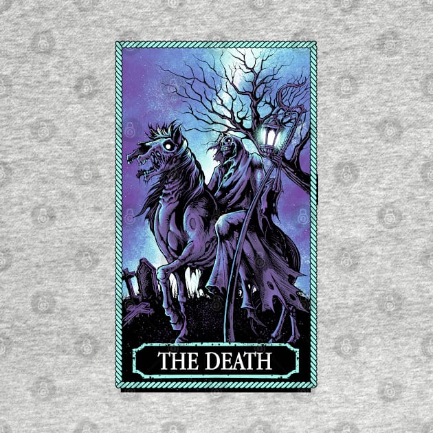 The Death Tarot Card by No Legion Studio